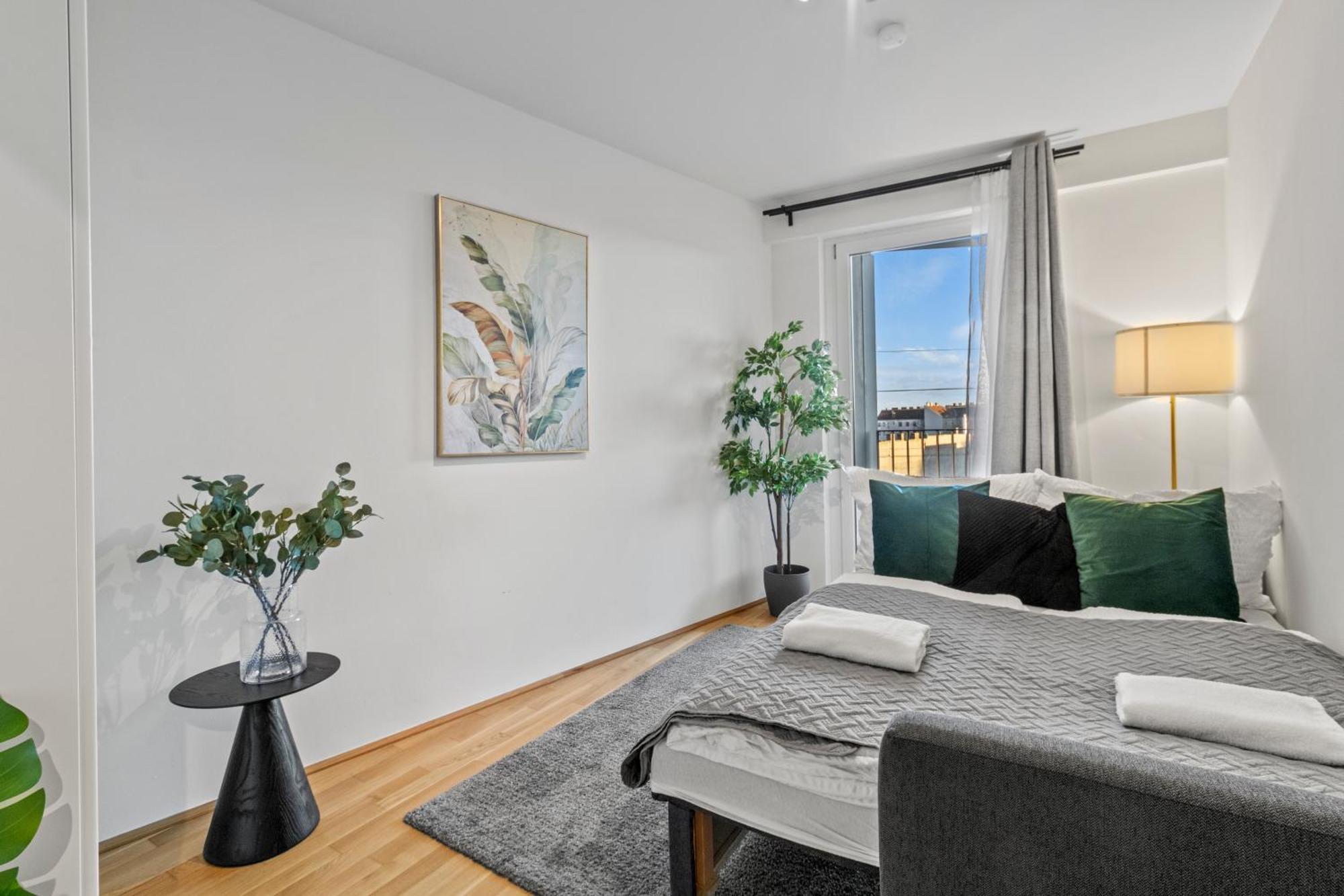 Balcony Apartment I 50 M² I Near City Center فيينا المظهر الخارجي الصورة