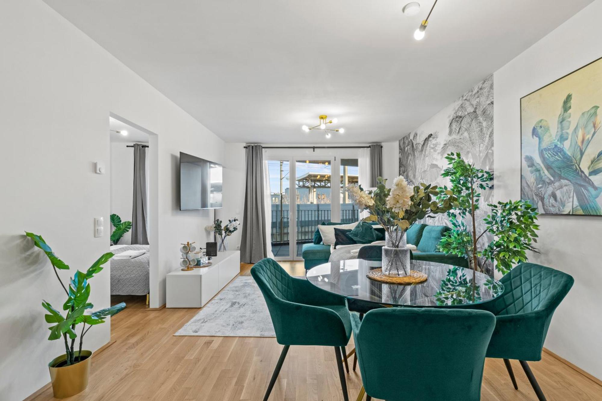 Balcony Apartment I 50 M² I Near City Center فيينا المظهر الخارجي الصورة