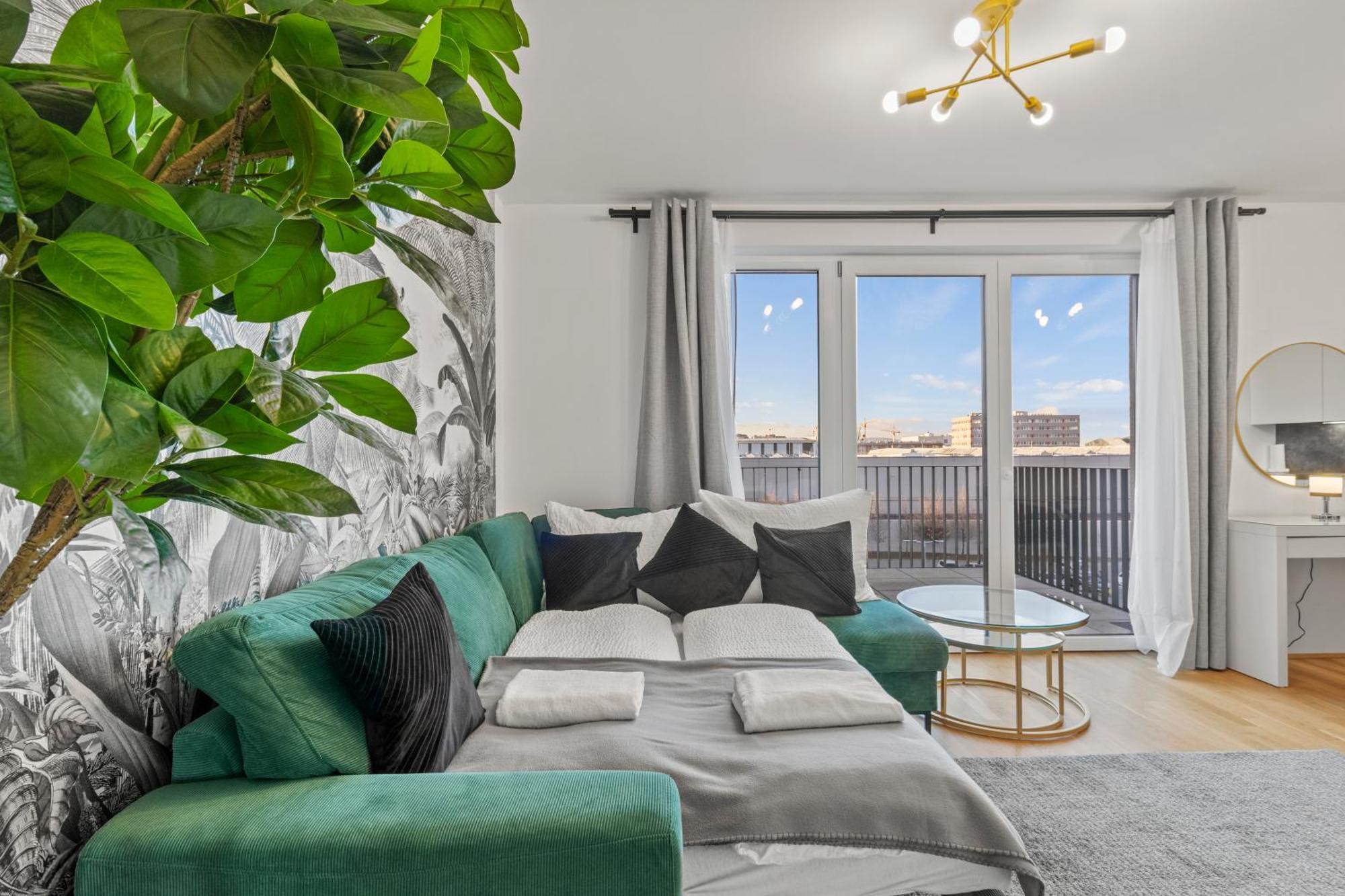 Balcony Apartment I 50 M² I Near City Center فيينا المظهر الخارجي الصورة