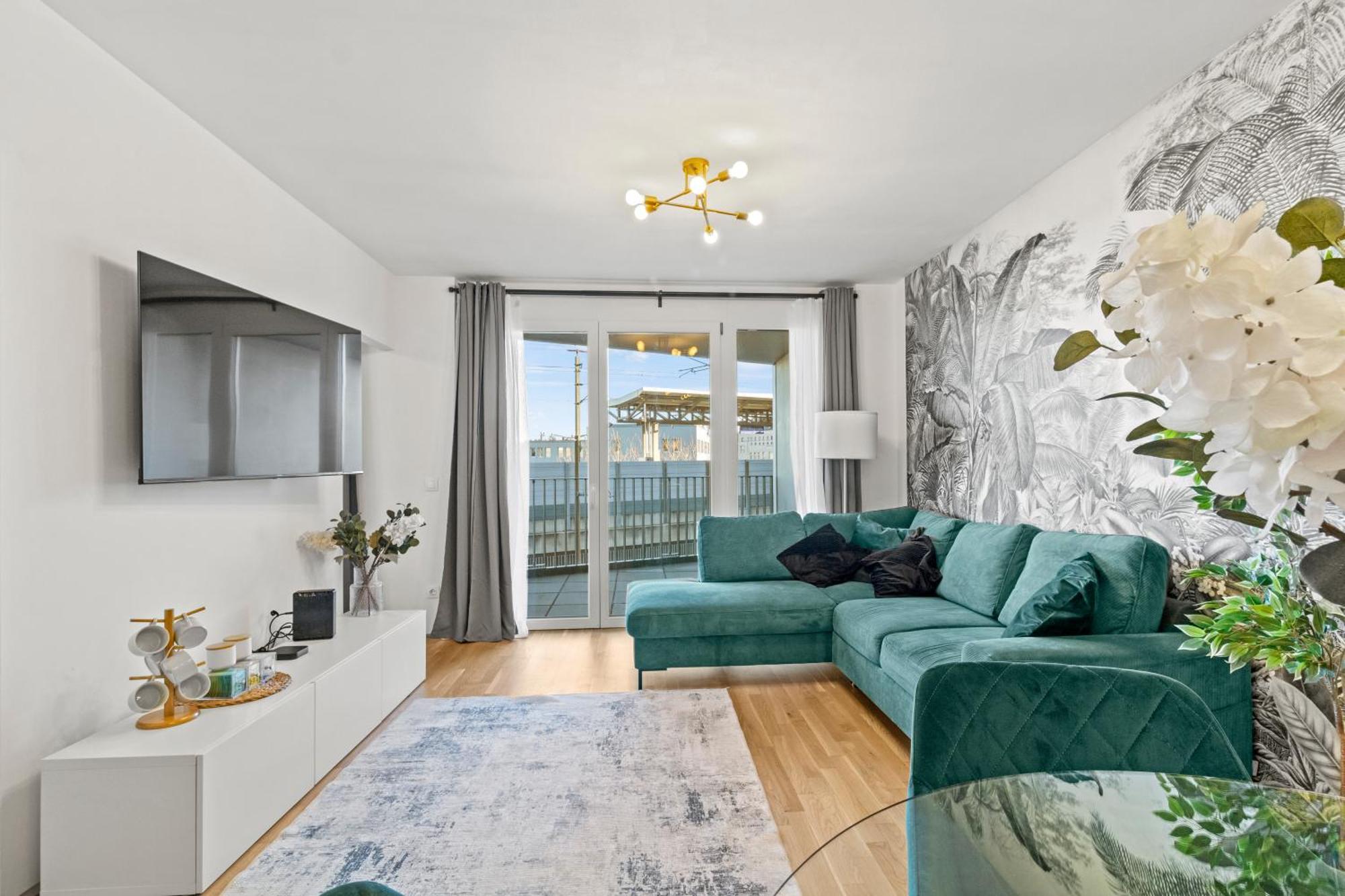 Balcony Apartment I 50 M² I Near City Center فيينا المظهر الخارجي الصورة