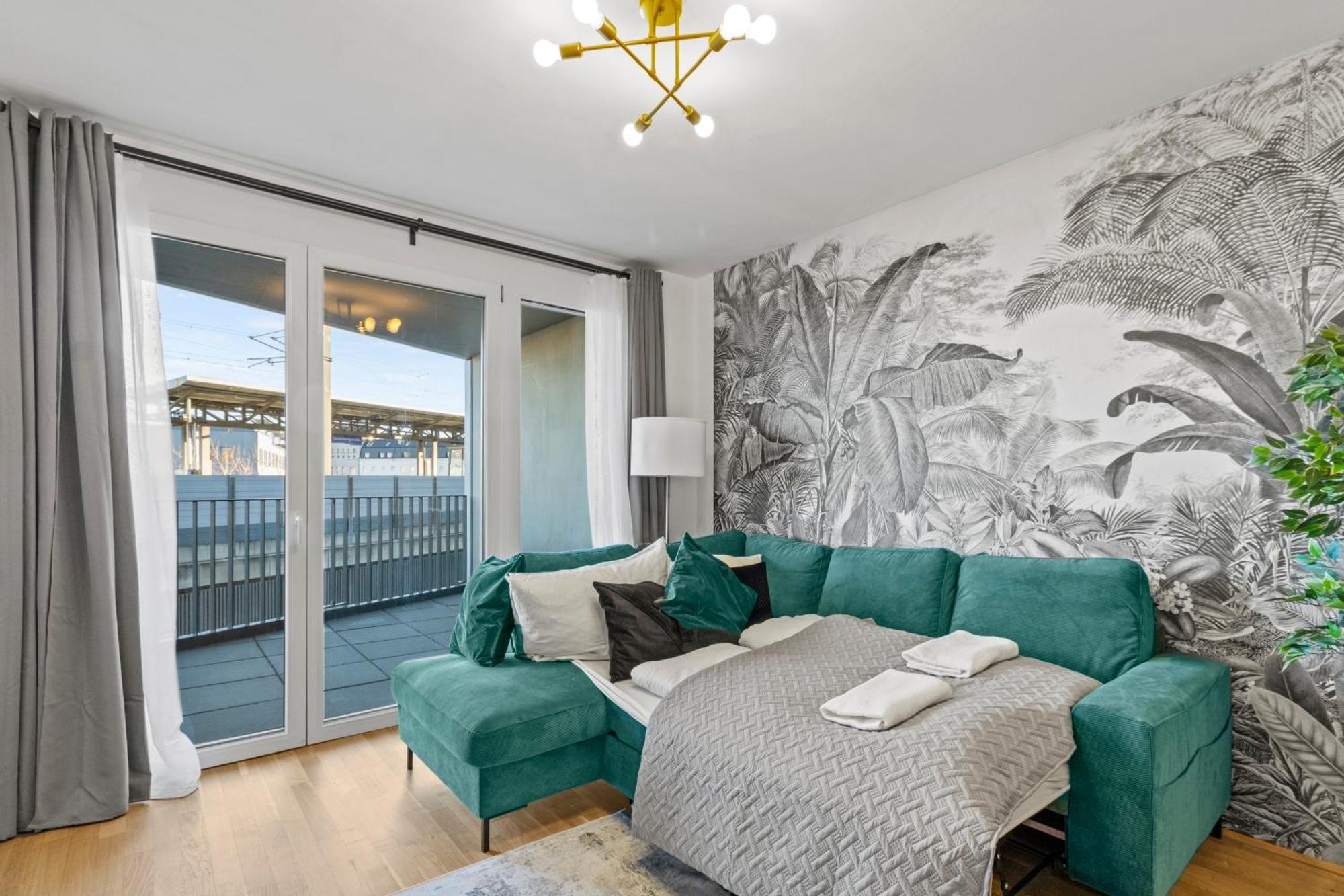 Balcony Apartment I 50 M² I Near City Center فيينا المظهر الخارجي الصورة