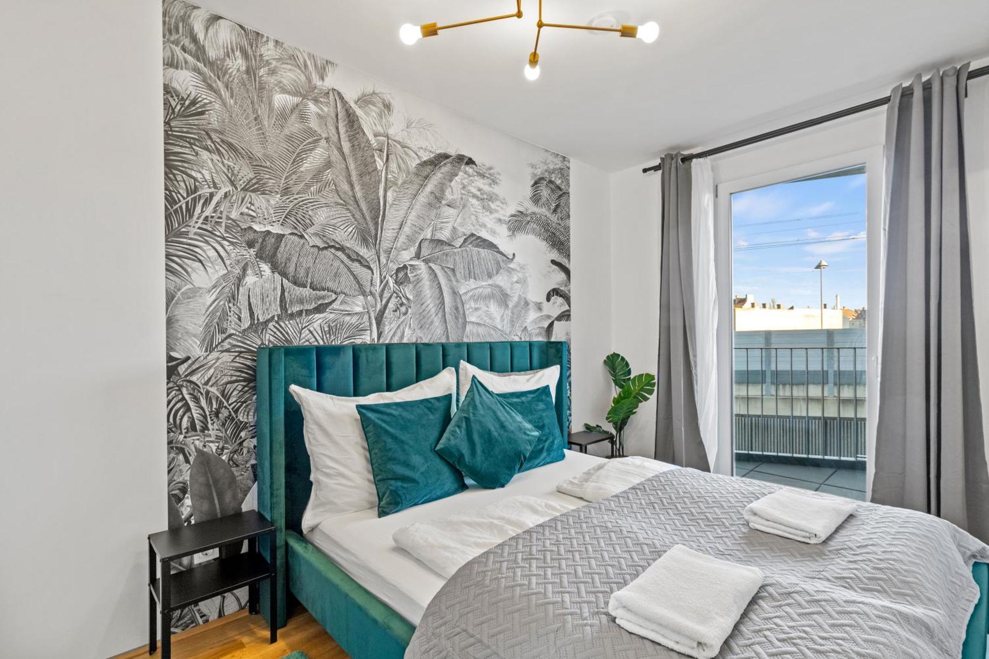 Balcony Apartment I 50 M² I Near City Center فيينا المظهر الخارجي الصورة
